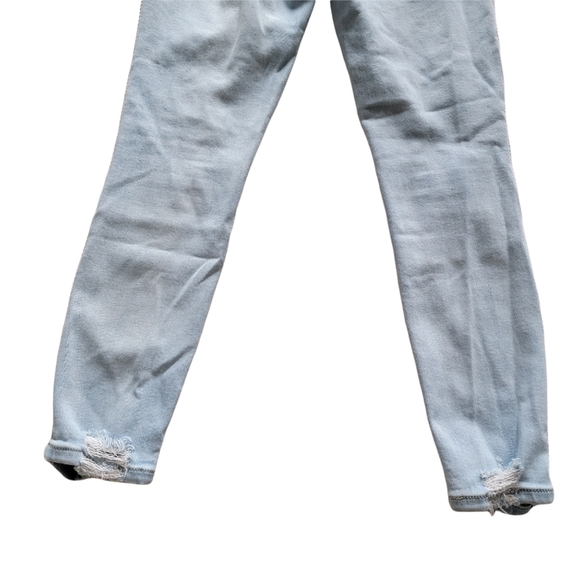 KanCan High Rise Light Wash Distressed Skinny Jeans - Picture 12 of 16